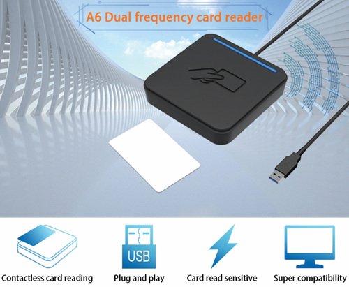 A6 Mifare + Proximity TEMASSIZ AKILLI (SMART) KART OKUYUCU